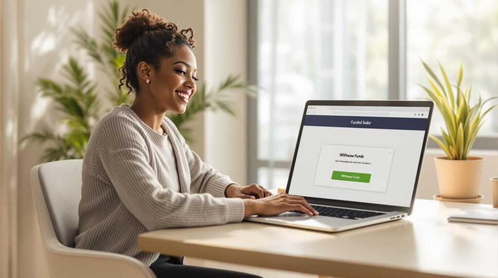 How to Withdraw Funds on Funded Stake